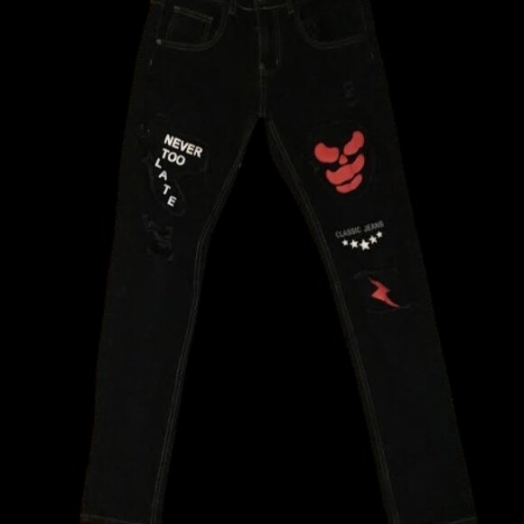 2PAIR BUNDLE Y2K JEANS (DISCOUNTED PRICE) - Picture 3 of 5